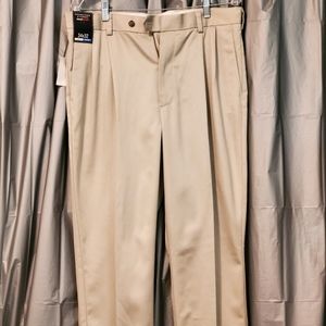 Roundtree & Yorke Pants, Color Stone, size 34x32